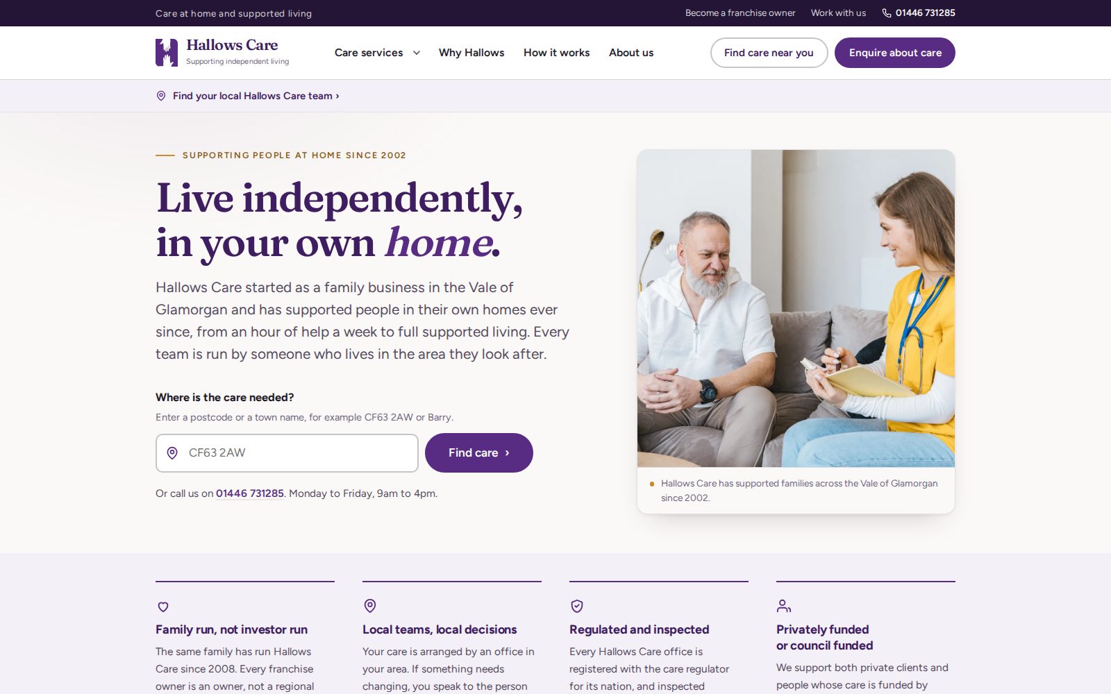 Hallows Care screenshot