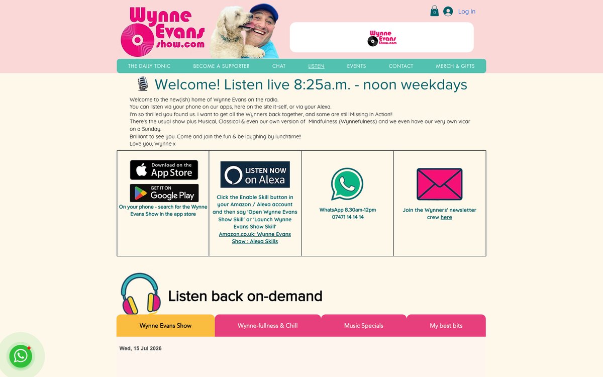 The Wynne Evans Show screenshot